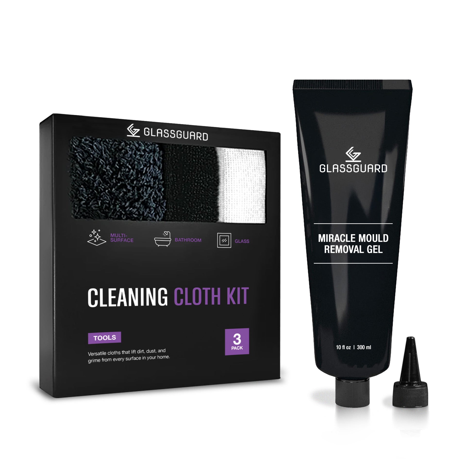 Miracle Mould Removal Gel + Cleaning Cloth Bundle